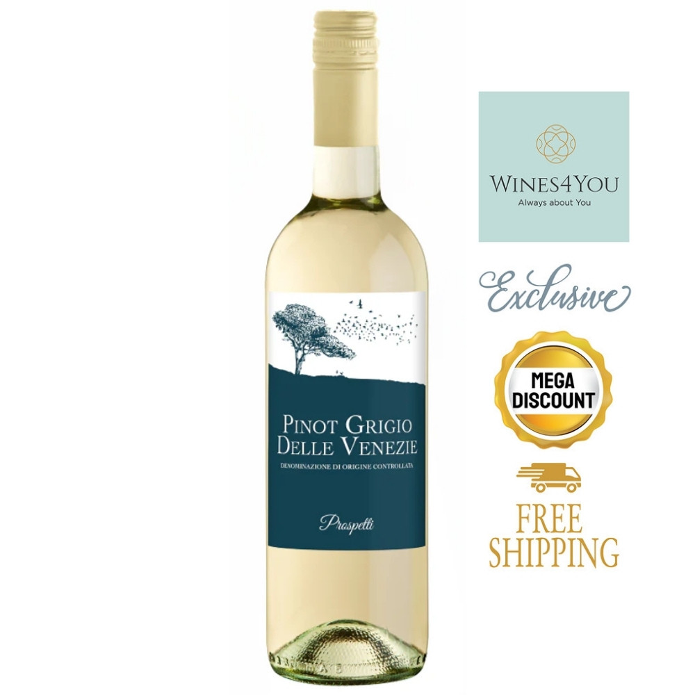 Prospetti Pinot Grigio DOC Italy White Wine